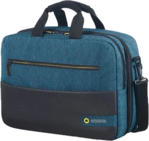 A photograph of an American Tourister City-Drift 3-Way Boarding bag.